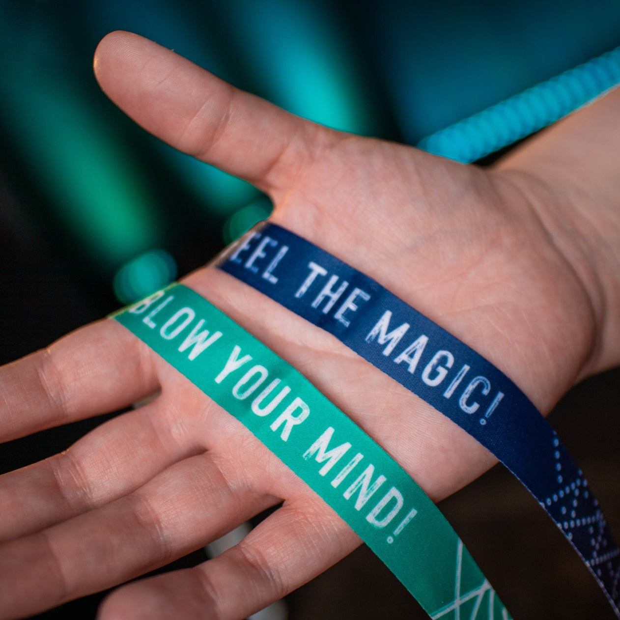 Fan-Armbänder 2er Set