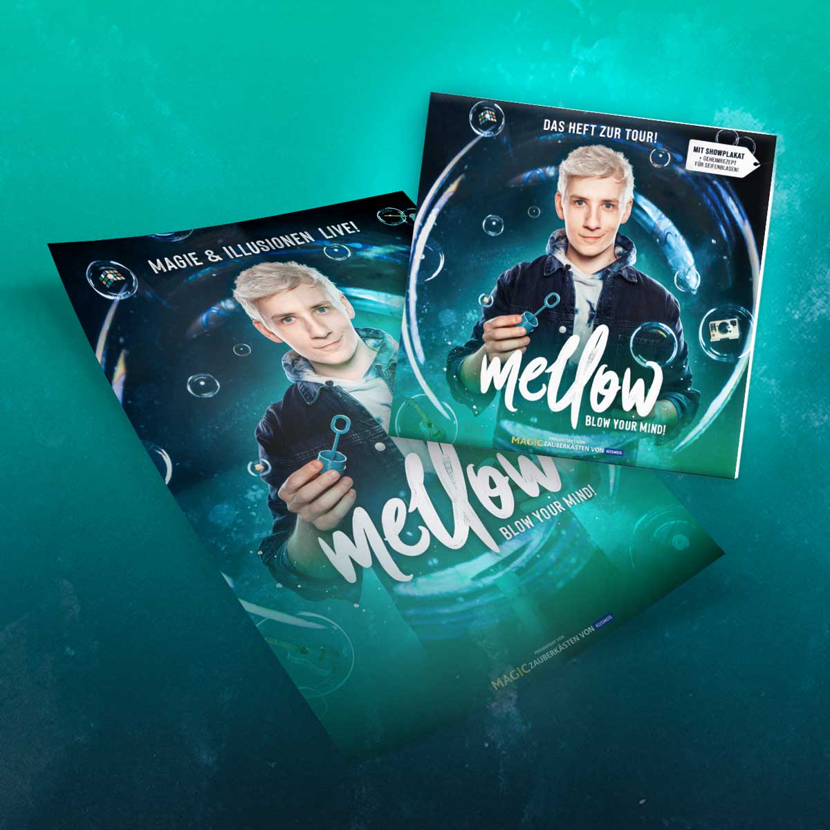 Backtsage-Magazin + Showplakat